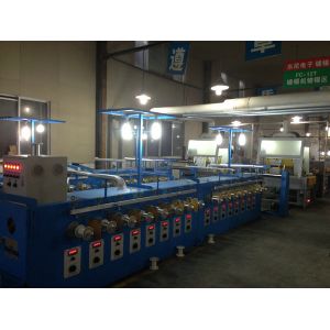 Round Copper Wire Annealing Machine 32Pcs Φ300 Bobbin With Hot Dip Tinned Method