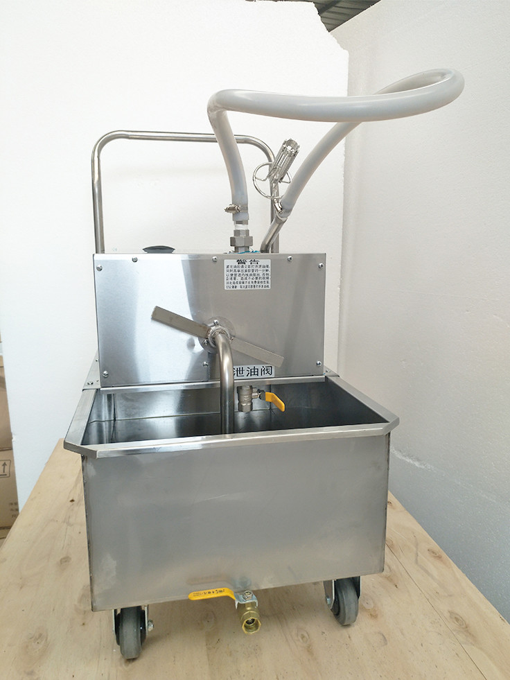 220V 50L Oil Filter Machine Shortening Filter For Restaurants