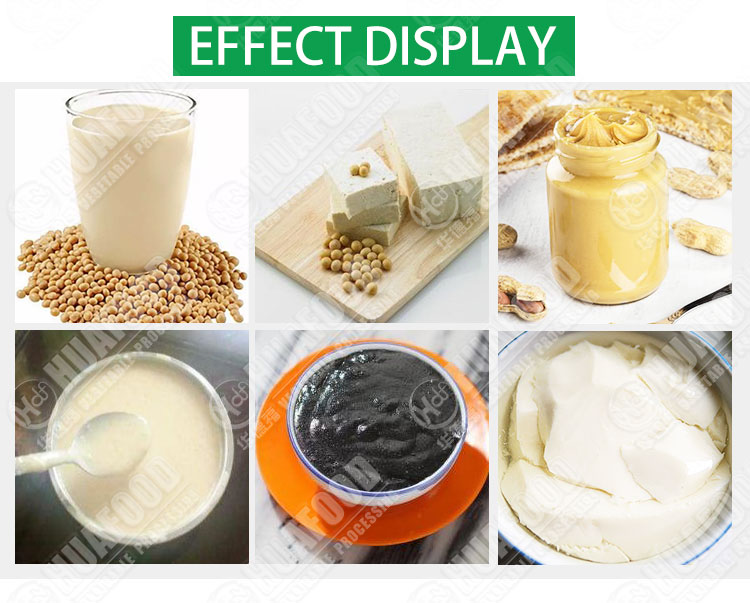 Commercial Small Food Grinding Machine Almond Milk Making Machine