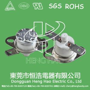 China Customized KSD Bimetal Thermostat Electric Iron Use With Plastic / Ceramic Body on sale