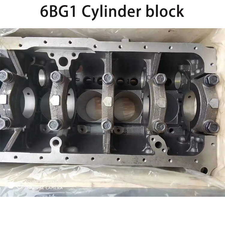 Isuzu 6BG1 Engine Cylinder Block 1-11210442-3 For EX200-6 ZAX200-3