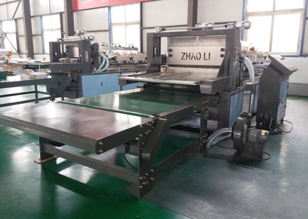 Cardboard Partition Assemble Machine Longitudinal Feeding Shaft Adopts Electric