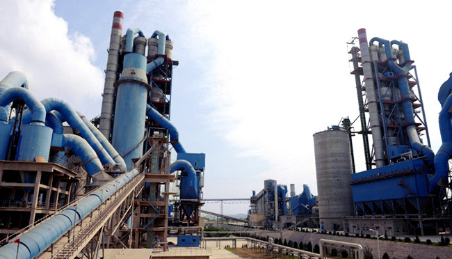 180-3000 T/D Cement Production Line , Cement Rotary Kiln Plant Energy Saving