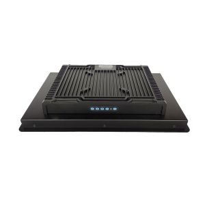 10-Point Capacitive Touch Monitor with VGA/DVI/HDMI Inputs and USB Interface