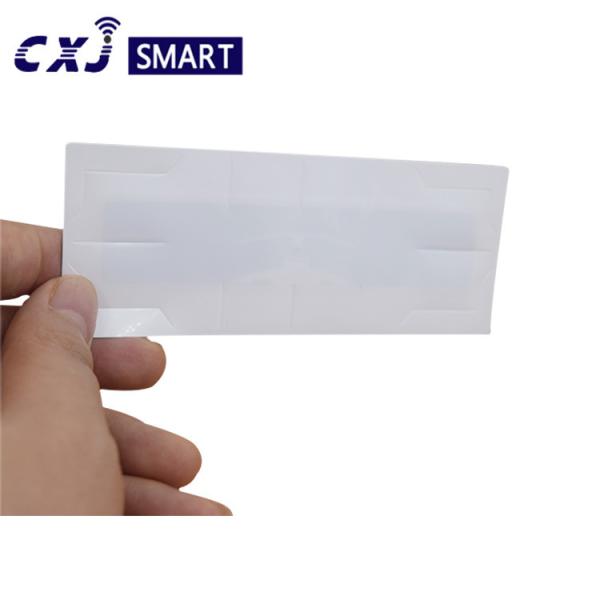 Passive UHF RFID Tag Sticker , RFID Label Sticker Alien H3 9654 For Car