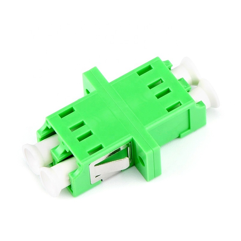 FTTH LC APC to LC APC Duplex Fiber Optical Multimode Fast Connector PVC Fiber Adapter &amp; Connectors