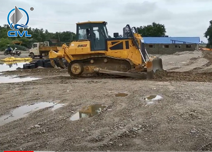 New Bulldozer Sd17-C3 140kw Engine 17000kg Overall Weight crawler dozer with ripper,