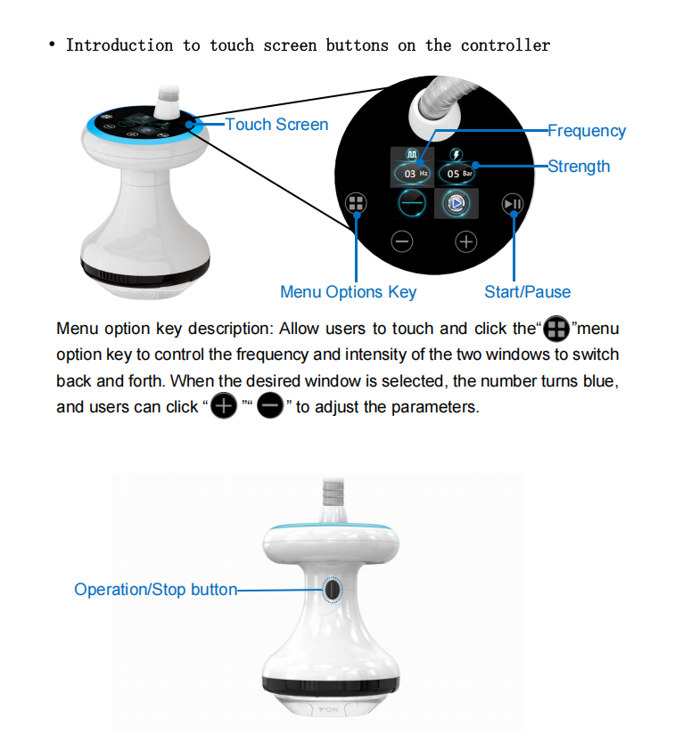 Focus Shockwave Therapy Machine for Safe and Accurate Treatment of Tendon Damage and Blood Circulation