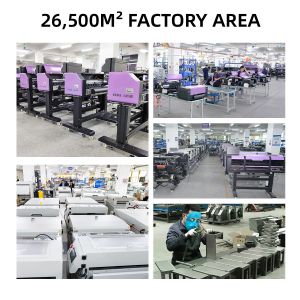 A3 DTF Printer With Powder Shaking And Drying EPSON i1600-A1*2 Print Heads