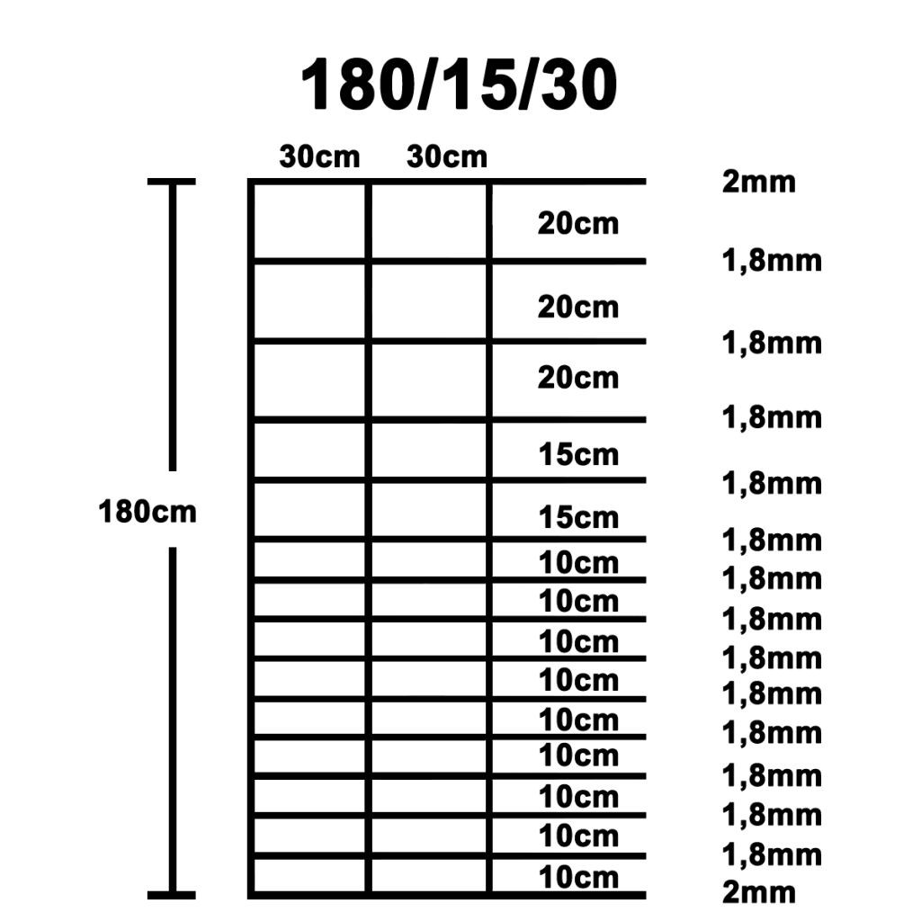 164 ft Galvanized Iron Wire Mesh Fence Field Wild Animal Garden Fencing Roll