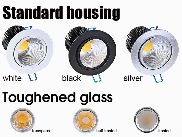50w cob downlight, high power 50w cob led ceiling light, wholesale 3 years warranty ip 65