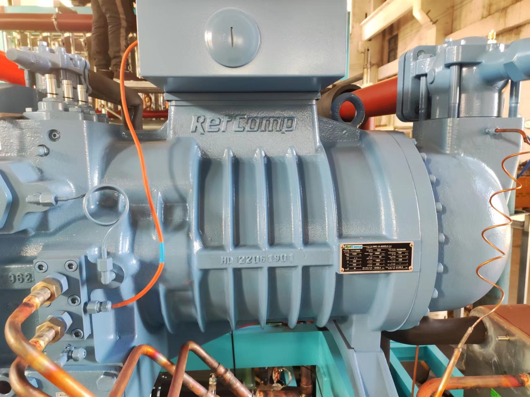 20T Clear Ice Block Making Machine Fresh Water Cooling