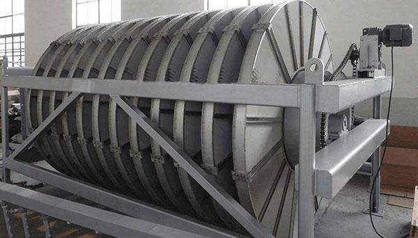 Industrial Filtration System Rotary Disc Filter For Liquid Filtration And Solid Separation Processes