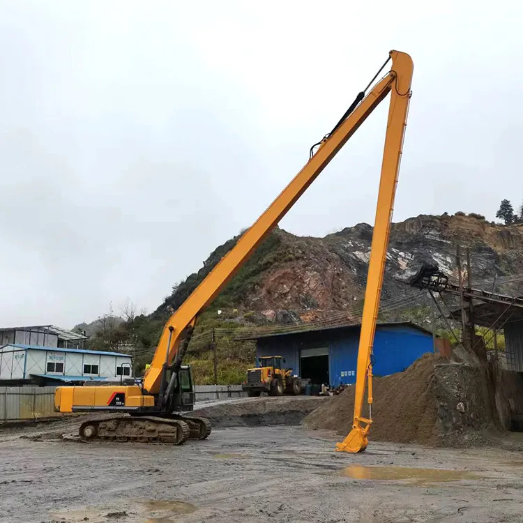Multi Functional Excavator Three Stage Dismantling Arm CAT325 For Precise Crushing Of Q355B