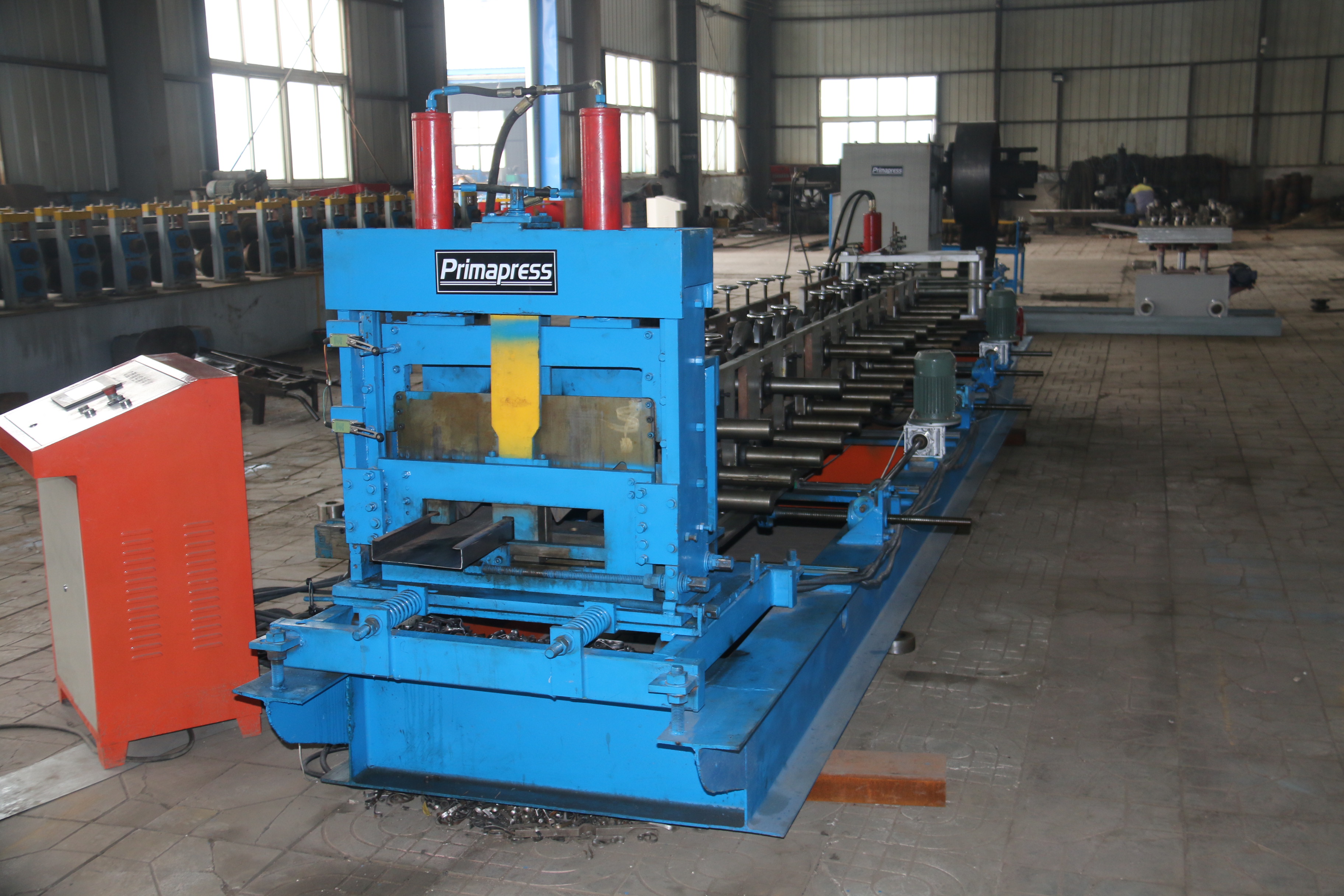 4.2t C U Purlin Profiles Forming Machine Automatic Steel Frame