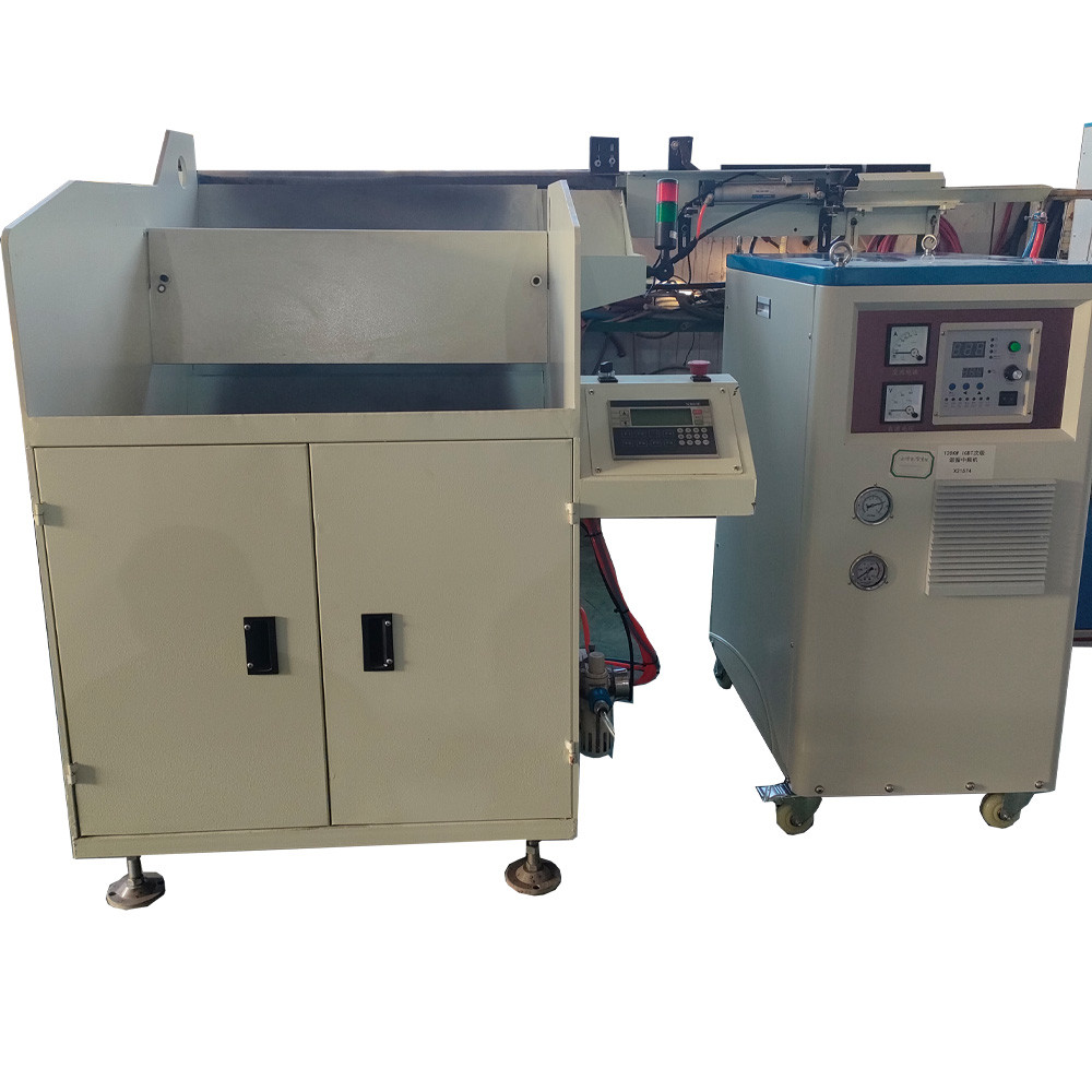 120KW Digital Induction Forging Furnace 1-15KHZ Automatic Hot Forging Machine
