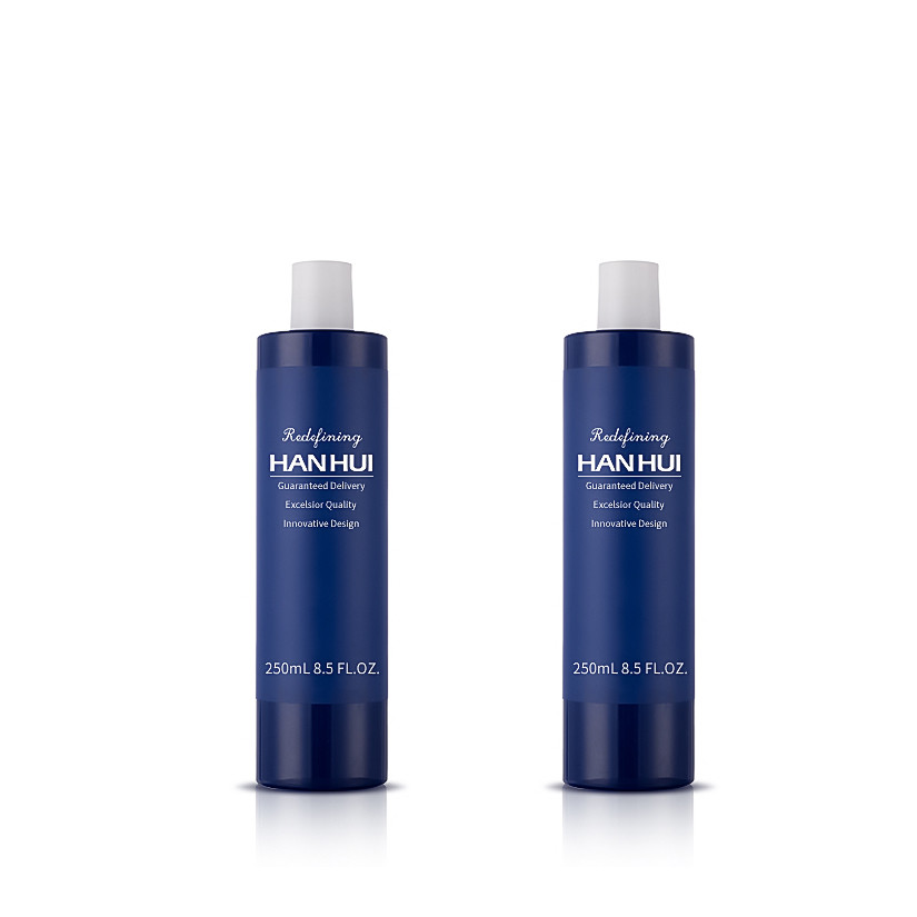 250ML Skincare Plastic Cosmetic Bottles Reusable Environment Friendly