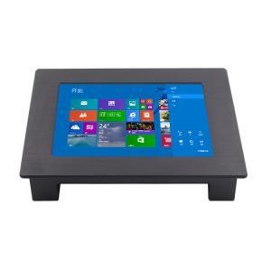 Embedded Resistive Touch Screen Monitor 8in 1024x768 Aluminum Bezel