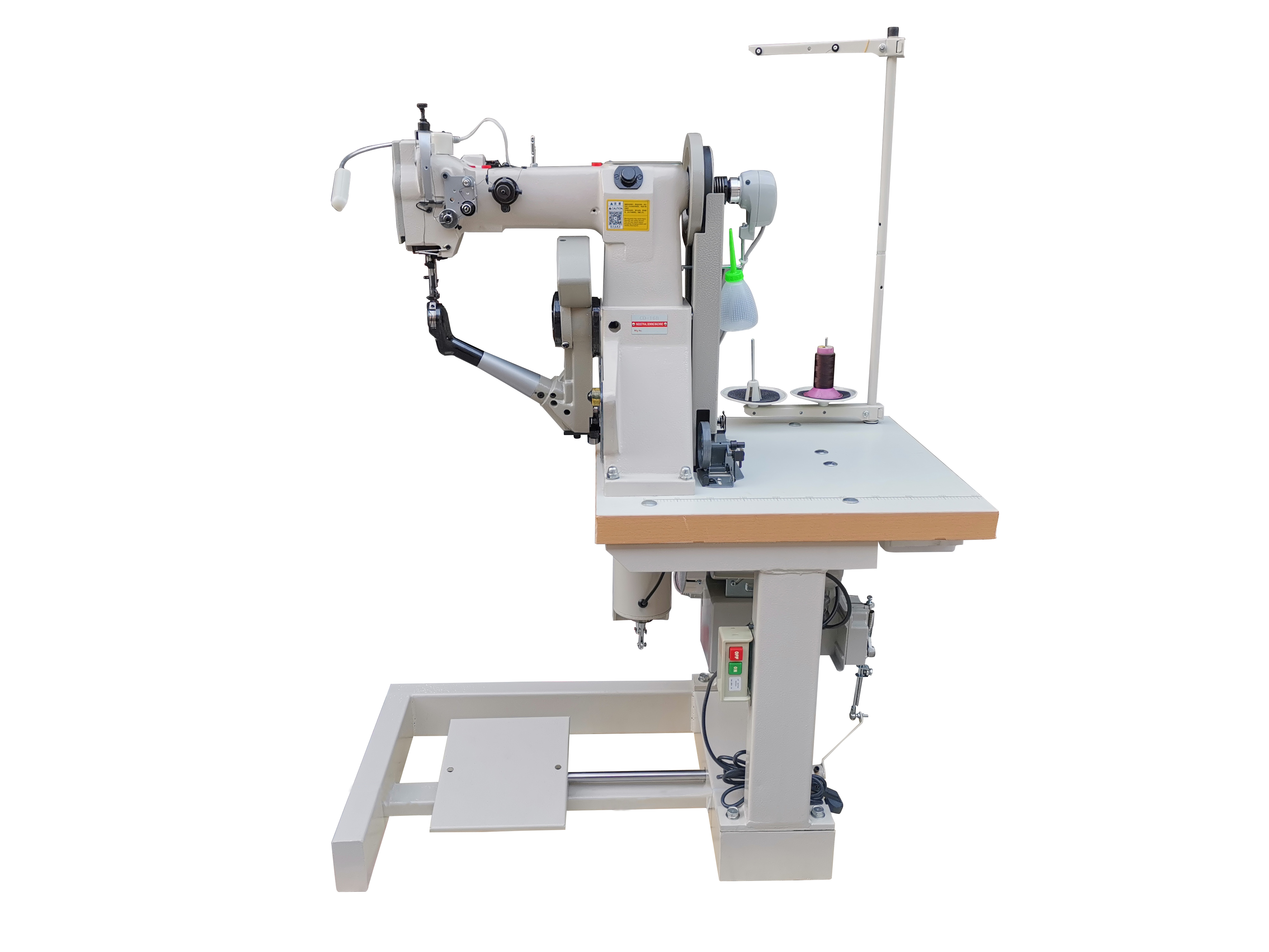 Flexible Side Wall Shoe Sole Stitching Machine High Precision Computer Control