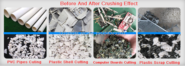 PP PE PET PVC ABS Wasted Nylon Grinder Plastic Crusher Machine with 2500kg/h Capacity