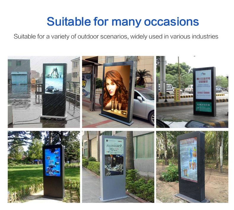 49inch High Brightness Outdoor Digital Signage Ip65 Waterproof 50inch Lcd Outdoor Display