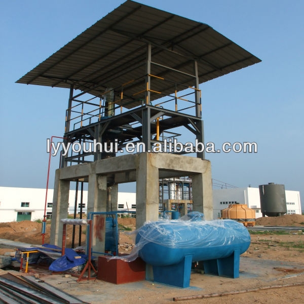 set up the production line waste lubricants engine oil recycle machine High accuracy of temperature control