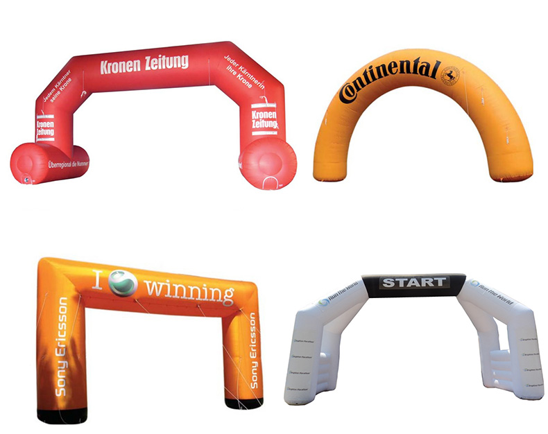 Custom Advertising Giant Inflatable Arch ODM For Sport Events