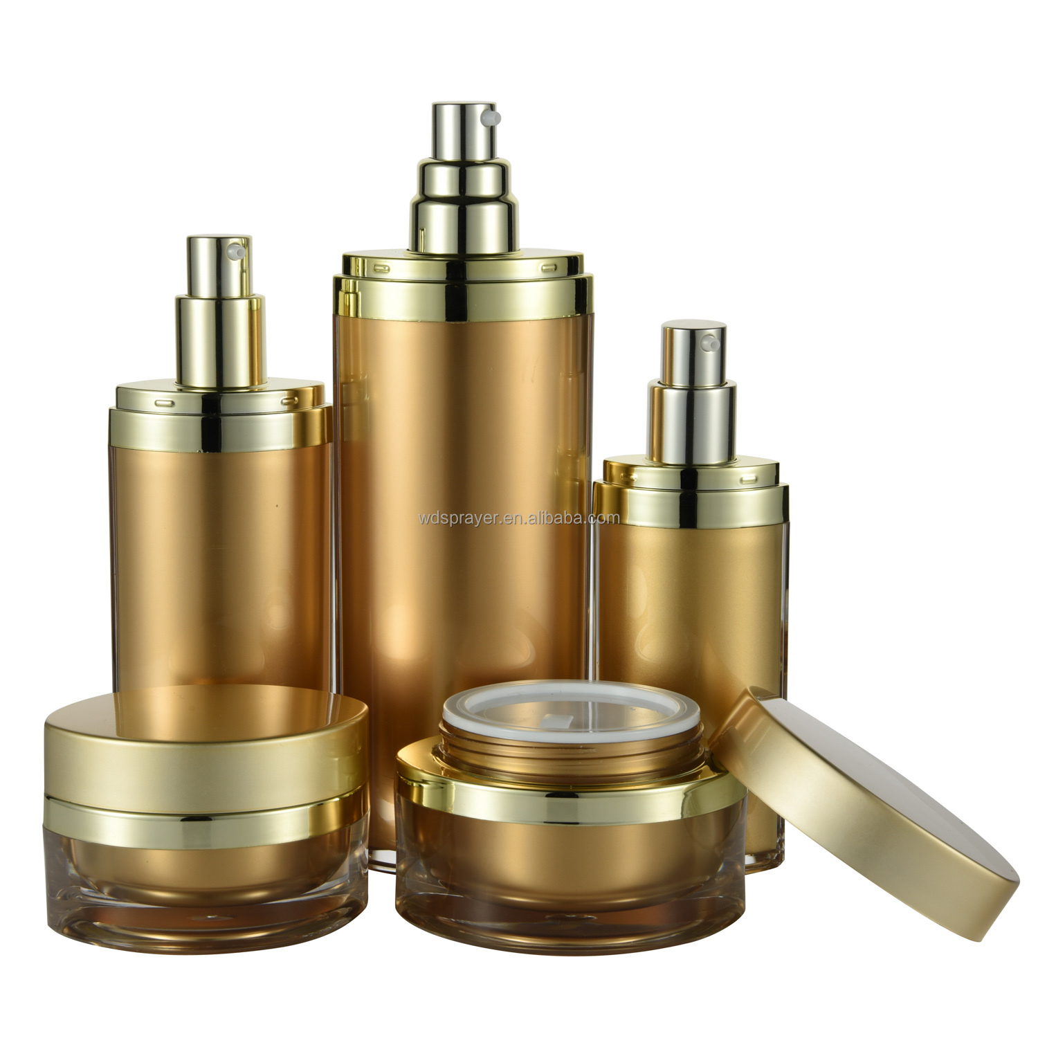 Acrylic Base Material 30g 50g Eye Shape Cream Jar For Beauty Packaging Industrial