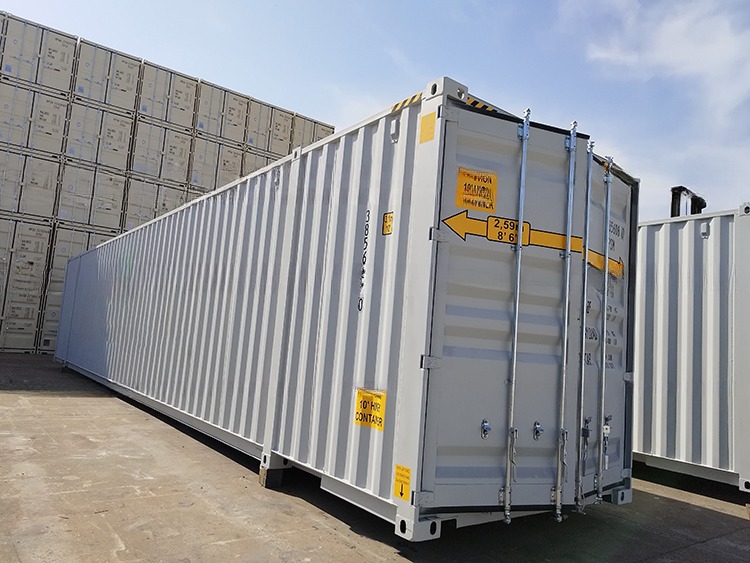 50ft Length 53 foot Steel Shipping Container for Dry Container in North America Inside Modification Trailer and Rail Way