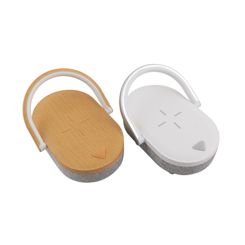 Magical Fast Speed Wireless Charger With LED Light / Speaker OEM ODM