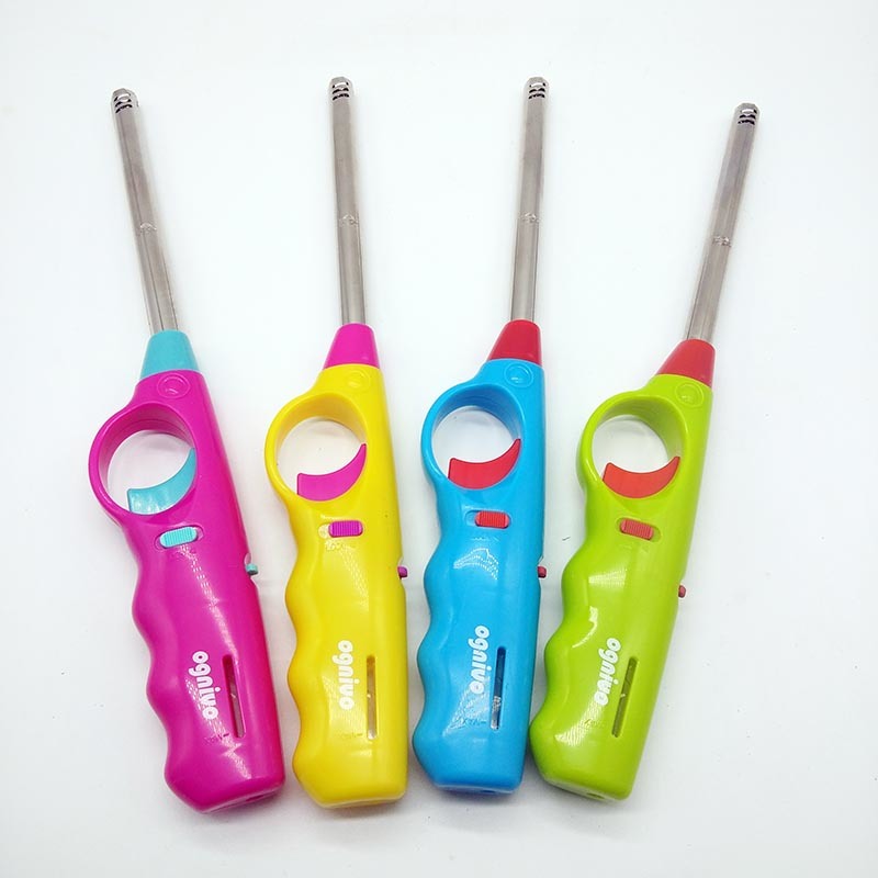 2022hot Sale High Quality BBQ Lighter with Metal Tube Candle Lighter Kitchen Lighter