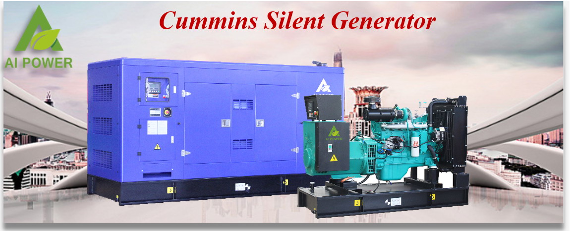 Soundproof USA Cummins Diesel Generator 60kva 48kw Silent With Cummins Engine 4BTA3.9-G2