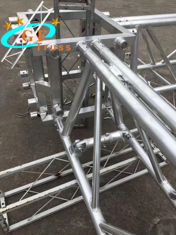 Triangle Aluminum Folding Truss Exhibition Show 50*3mm Main Tube