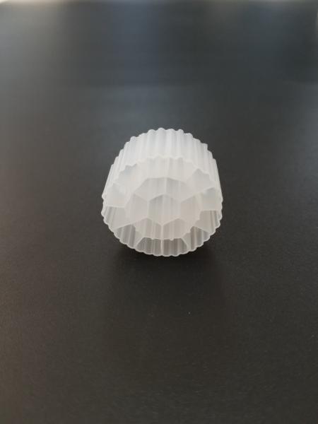 White Color Hdpe Filter Media , Plastic Filter Media Long Service Llfe