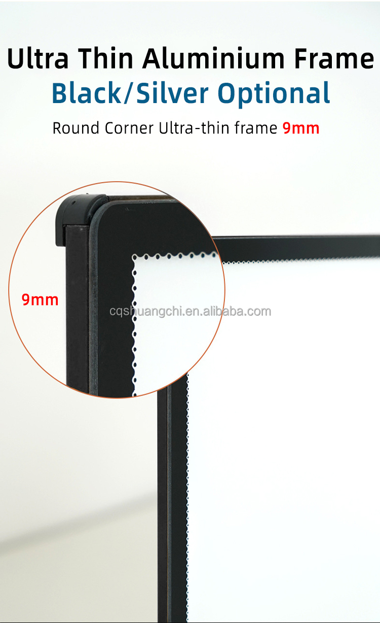 Slim Magnetic Frame LED Light Box for Indoor Advertising Movie Posters A1 A2 A3 A4 A5