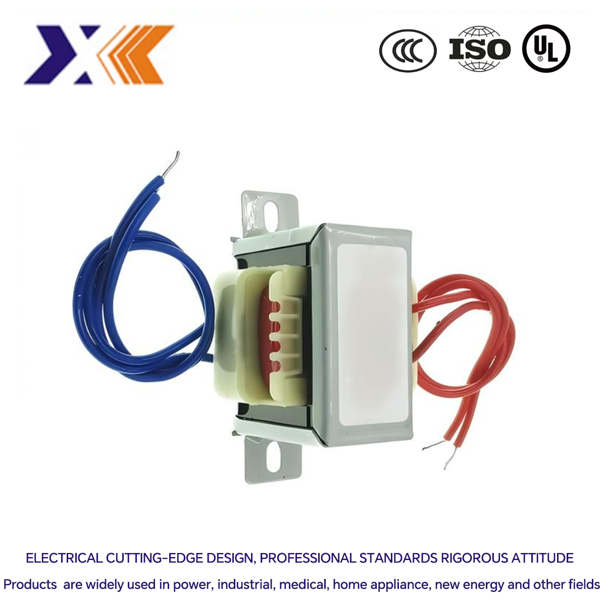 Customized D/C Ei Type Two-winding Transformer for Low Frequency Power Supply Charging