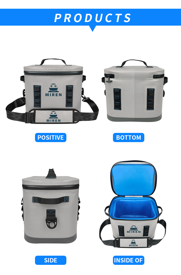 Soft TPU Thermal Insulation Cooler Bag For Outdoor Camping Picnic Lunch