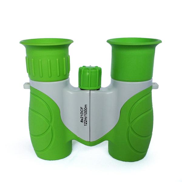 Quality Shock Proof Compact Binoculars 8x21 Kids Binoculars with Roof Bak4 Optical Prism for sale