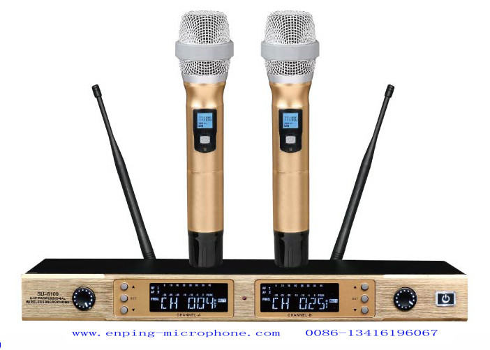 LS-5200 wireless microphone system UHF IR selecta ble frequency PLL AUTOMATIC INDUCTION competetive price /