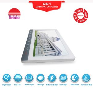 Morningtech 7 inch home security video intercom system with metal case doorbell
