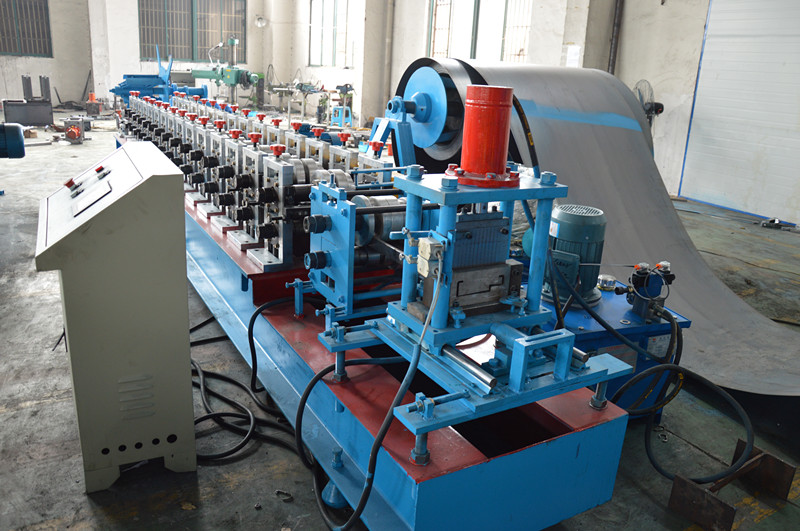 Professional PLC Siemens Door Frame Roll Forming Machine Electric Parts Schneider