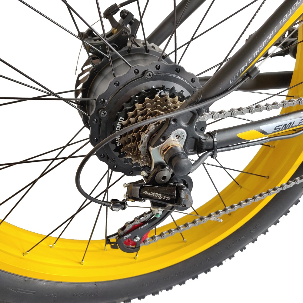 EU Quality 26x4.0 inch Fat Tire Folding E-Bike 1000W Motor 13AH Lithium Battery 21-Speed Electric Bike Drop Shipping Available