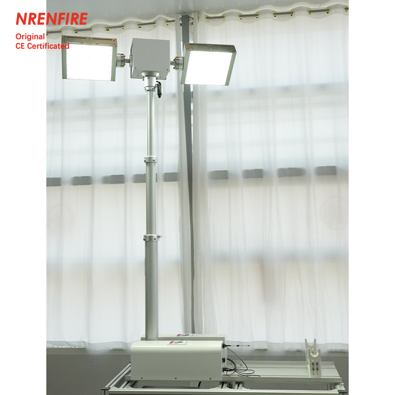 1.8m roof top mounted light tower-pneumatic telescopic mast light for fire truck NR-R1800-240