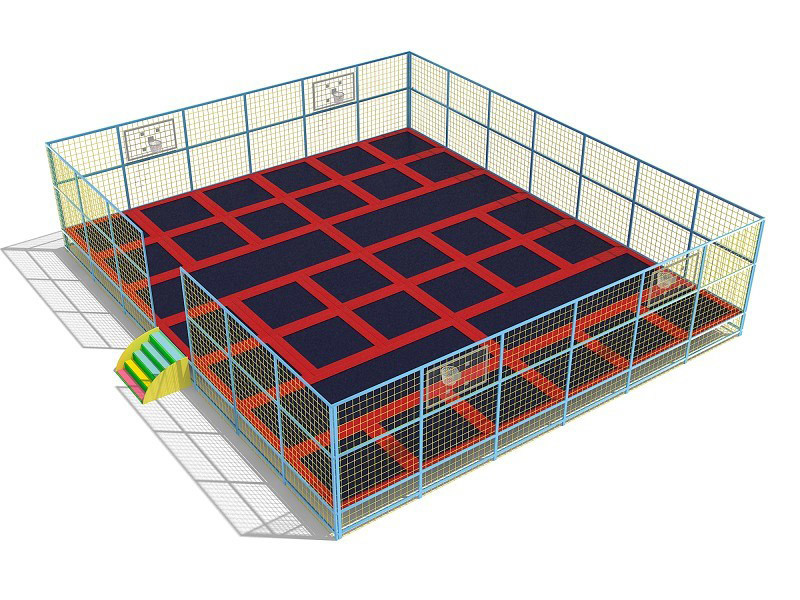 indoor trampoline park equipment jump trampoline park toddler indoor trampoline with net