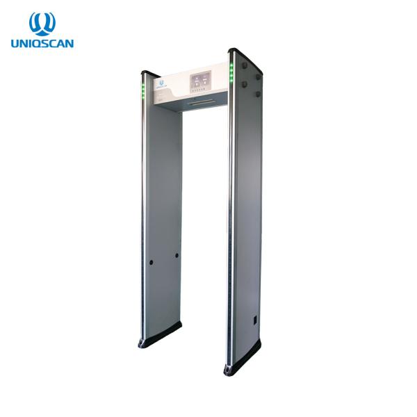 33 Independent Zones Walk Through Metal Detector Security Gate High Sensitivity