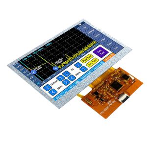 300cd/M2 5 Inch LCD Touch Screen TFT LCD Panels With 12pin SPI Interface