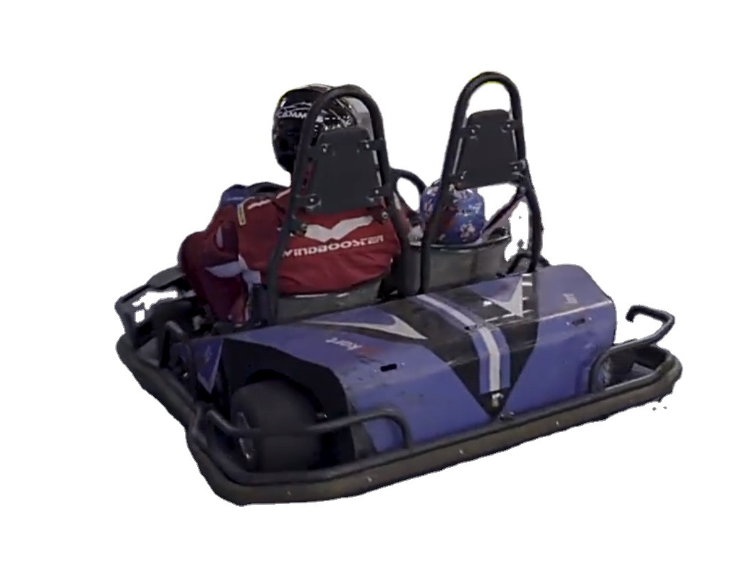 Entertainment Park 65km/H Two Seater Electric Go Kart 2.5h Driving