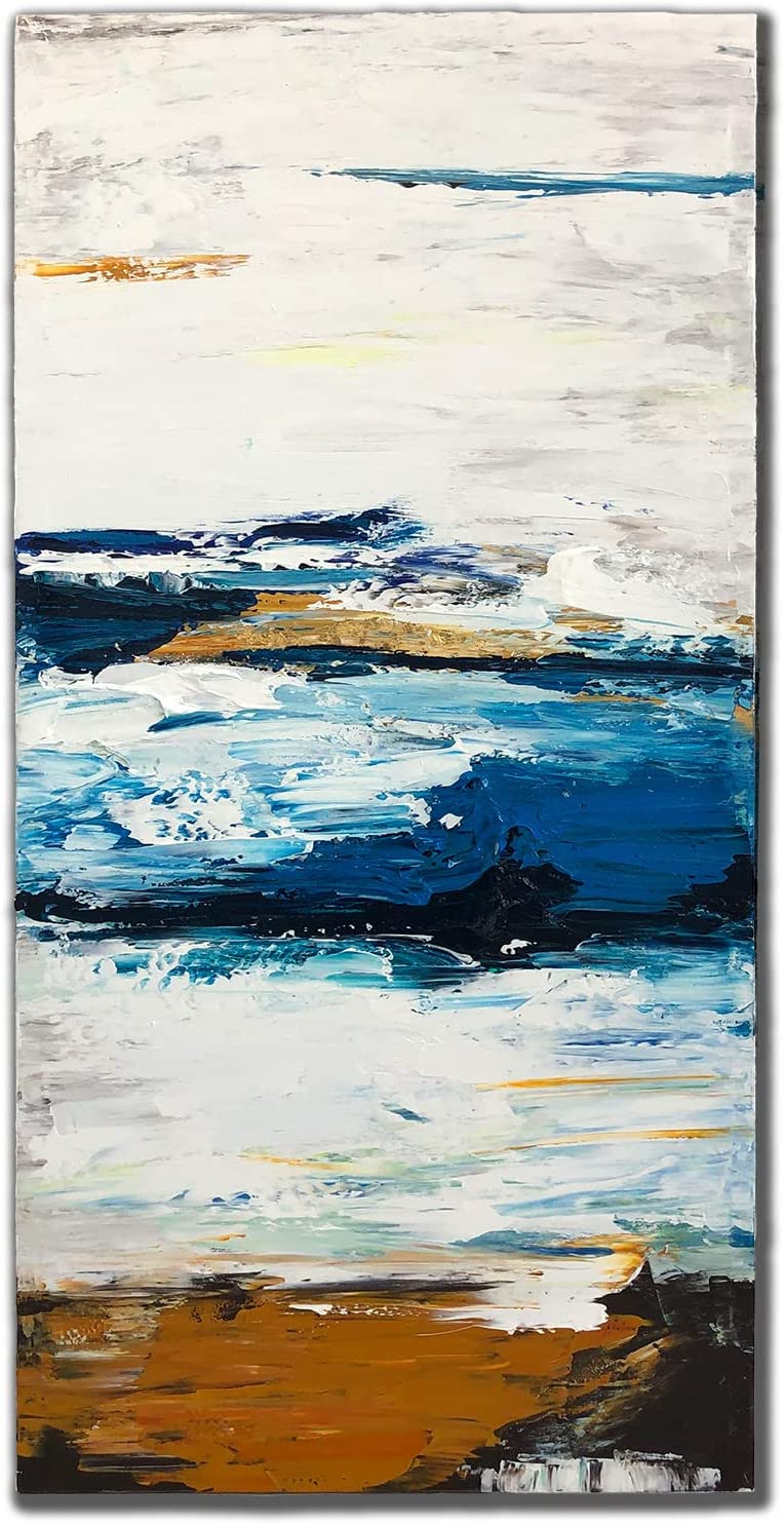 Abstract Style Home Decor Colorful Textured Artwork Modern Abstract Wall Hanging Decor Landscape Oil Painting For Living Room