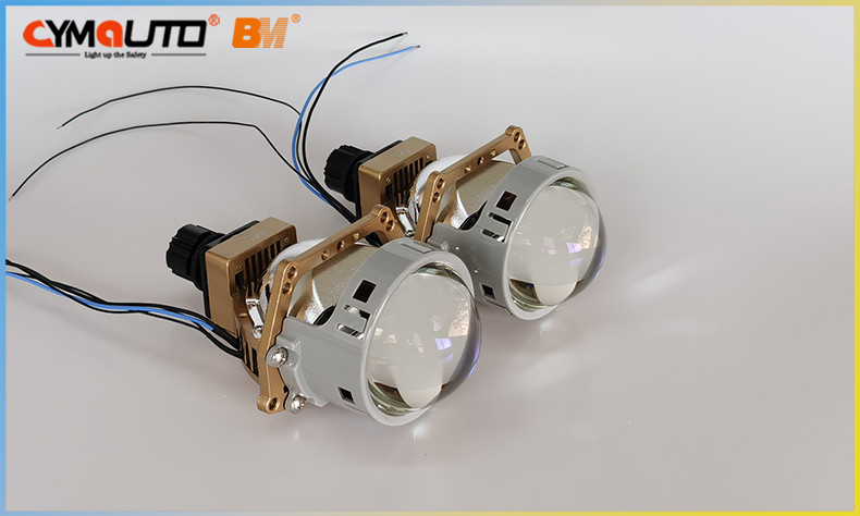 Universal 3 Inch Bi Xenon LED Projector Lens Auto Retrofit Headlight
