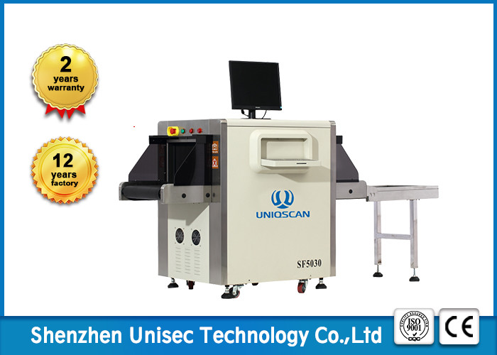 0.22m / S Speed Airport Security Checking X Ray Baggage Scanner Dual Energy For Large Parcels Screening